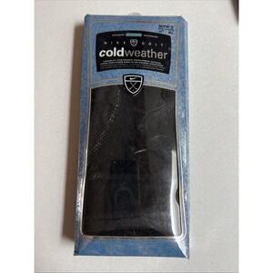 Nike Therma-Fit Golf Gloves Men's Medium Large Cold Weather Black